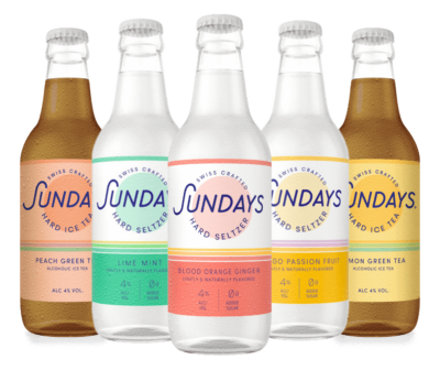 5 Bottles of Hard Seltzer and Hard Ice Tea