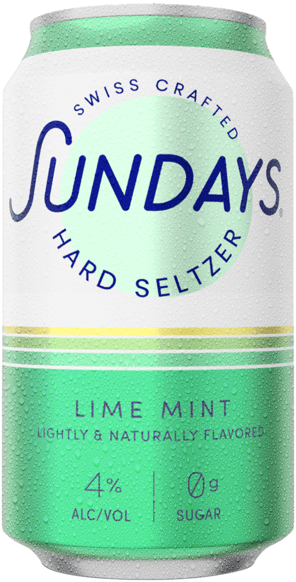 Lime Mint Hard Seltzer Can