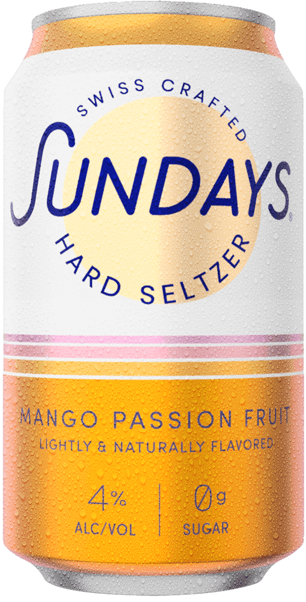 Mango Passionfruit Hard Seltzer Can