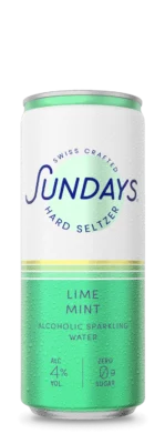 Sundays Lime Mint Hard Seltzer