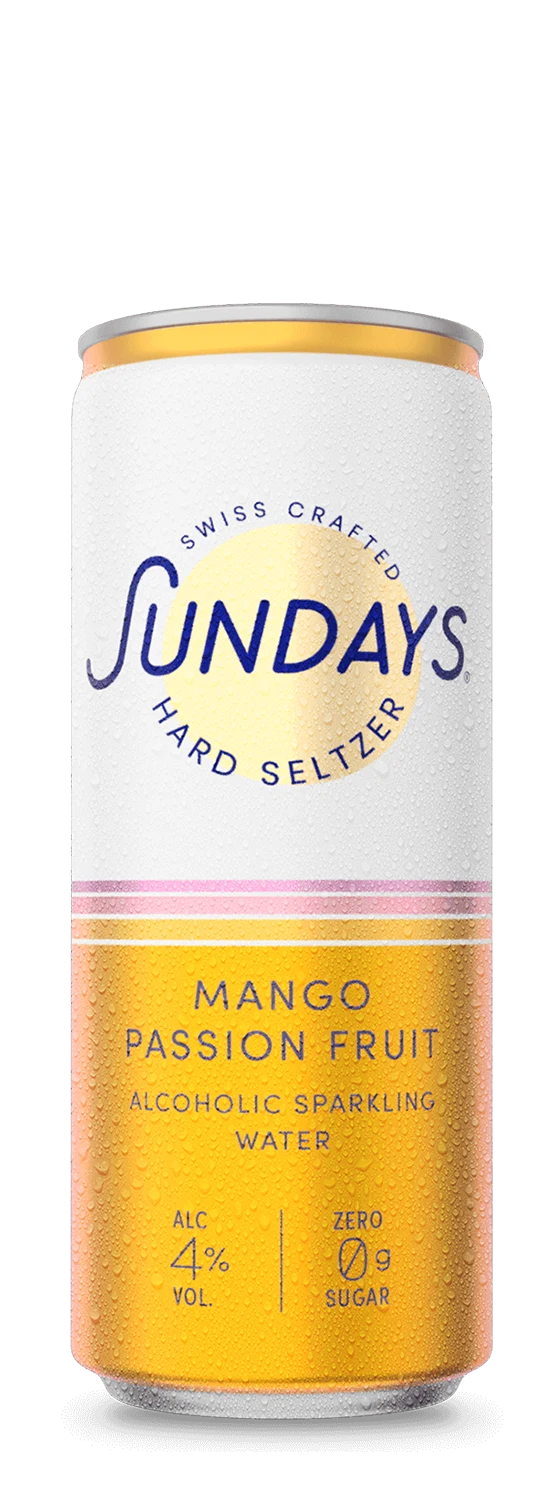 Sundays Mango Passionfruit Hard Seltzer